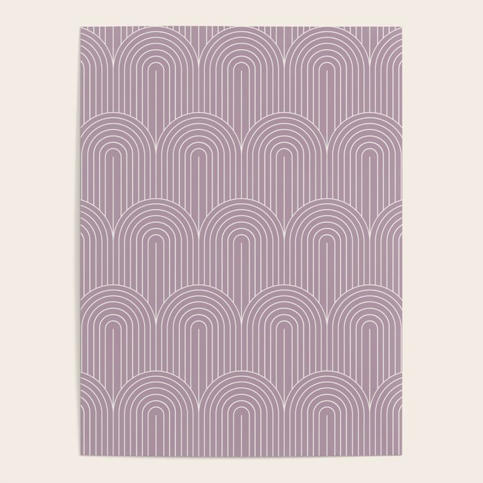 Art Deco Arch Pattern LII Poster Gallery Image 1