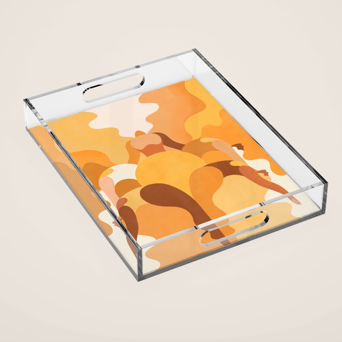 Rising Sun Acrylic Tray Gallery Image 1