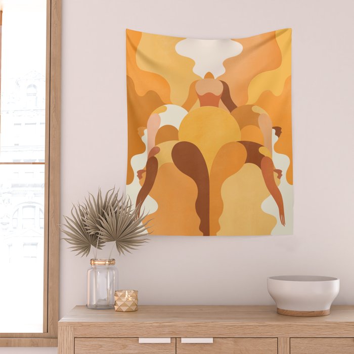 Rising Sun Wall Tapestry Gallery Image 2