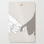 Pinky Promise 4 Cutting Board Gallery Image 1