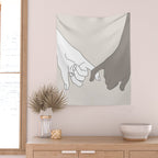 Pinky Promise 4 Wall Tapestry Gallery Image 2