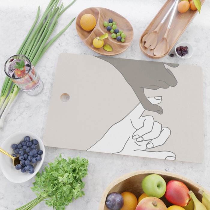 Pinky Promise 4 Cutting Board Gallery Image 2