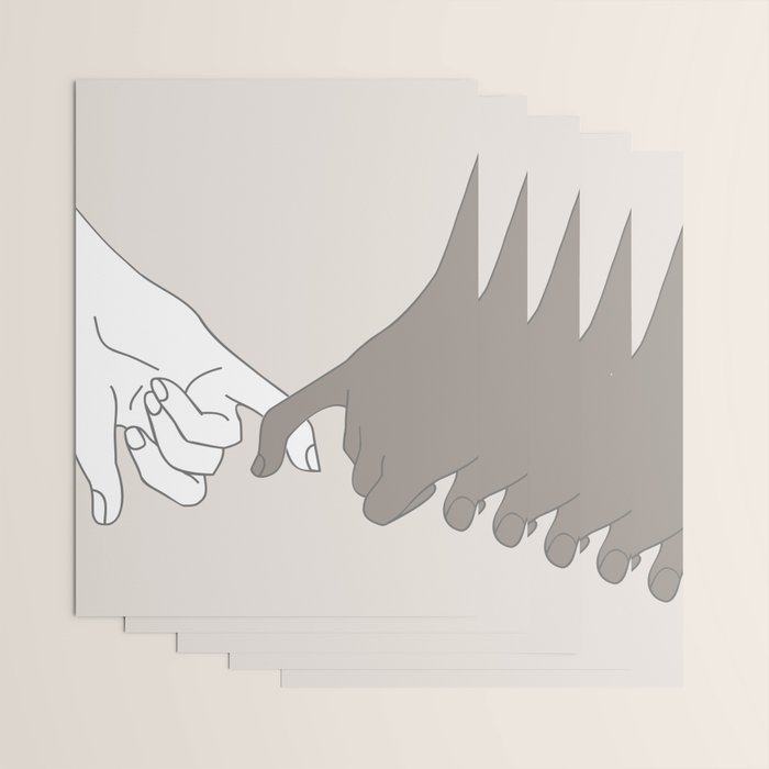 Pinky Promise 4 Wrapping Paper Gallery Image 3