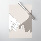 Pinky Promise 4 Wrapping Paper Gallery Image 1