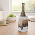 Buffalo In The Snow Wine Chiller Gallery Image 4