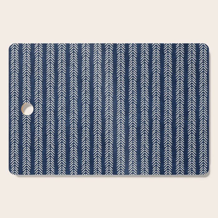 Small Navy Arrowheads Cutting Board Gallery Image 1
