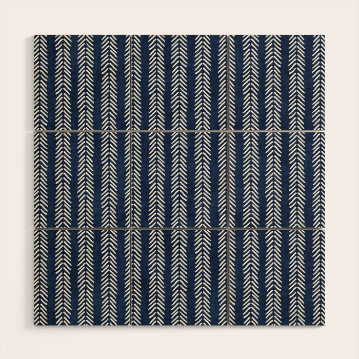 Small Navy Arrowheads Wood Wall Art Gallery Image 1