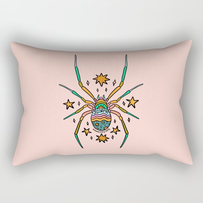 Scorpio Spider Rectangular Pillow Gallery Image 2