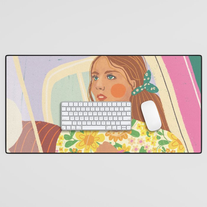 Love traveller Desk Mat Gallery Image 1