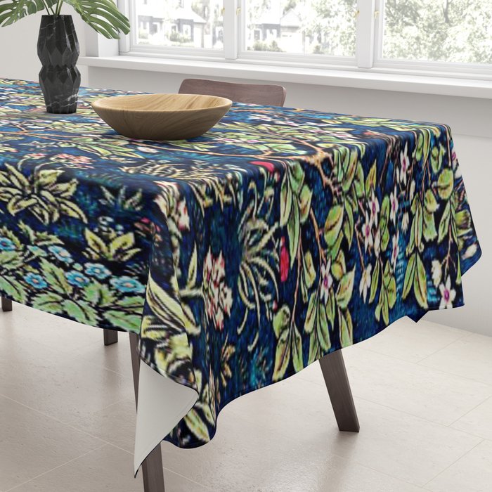 William Morris Tree Of Life, Morris floral, No,3. Tablecloth Gallery Image 3
