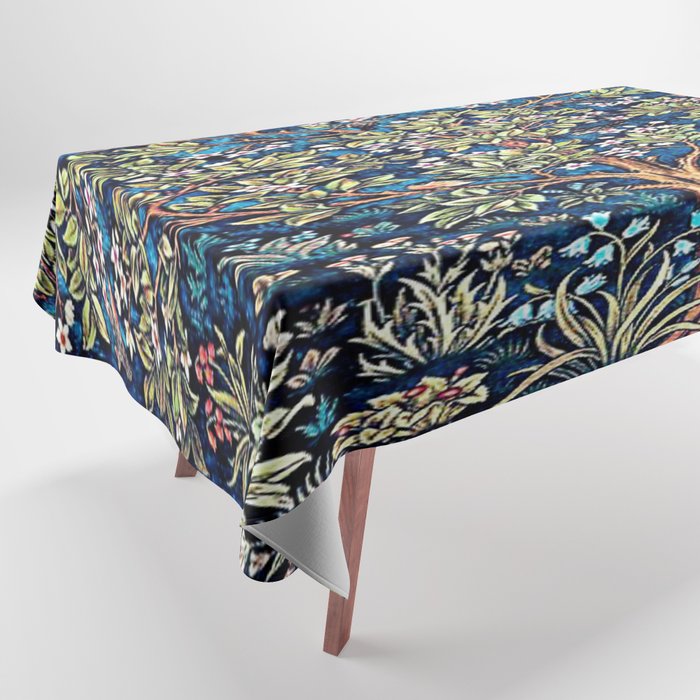 William Morris Tree Of Life, Morris floral, No,3. Tablecloth Gallery Image 1