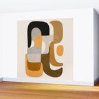 Modern Abstract Shapes 111 Wall Mural Gallery Image 2