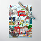 The Queen's London Day Out Wrapping Paper Gallery Image 1