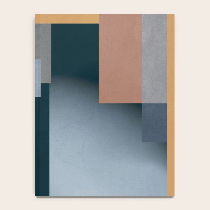 Modern Abstraction Mocha Mousse 5 Notebook Gallery Image 4