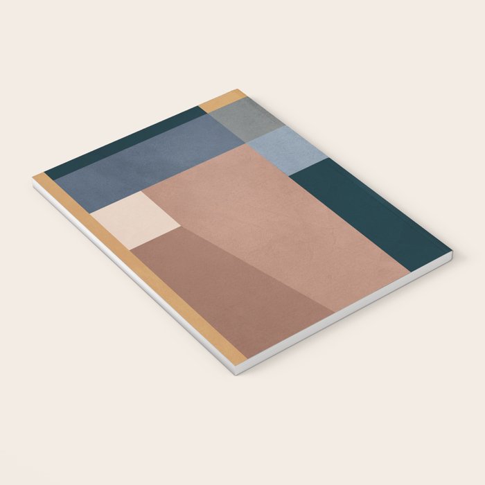 Modern Abstraction Mocha Mousse 5 Notebook Gallery Image 3
