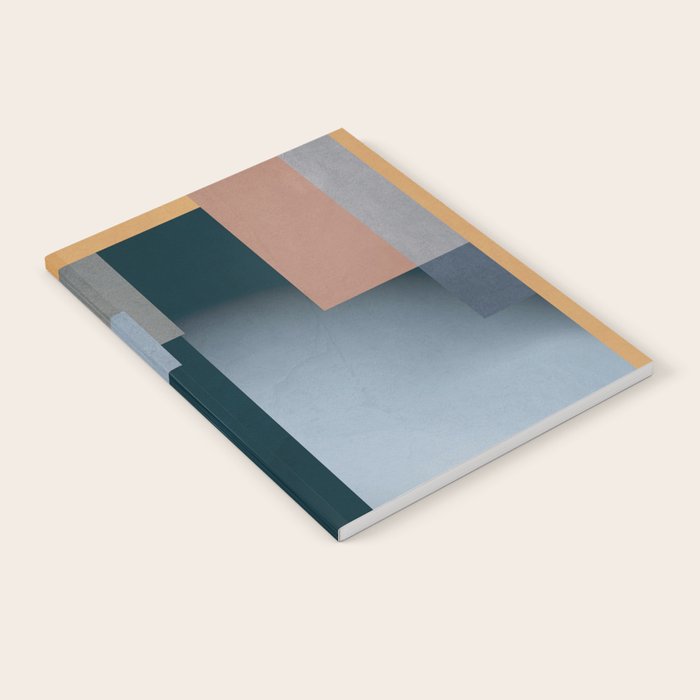 Modern Abstraction Mocha Mousse 5 Notebook Gallery Image 1