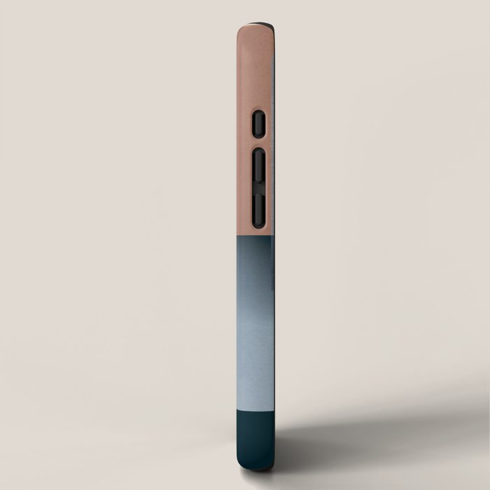 Modern Abstraction Mocha Mousse 5 iPhone Case Gallery Image 2