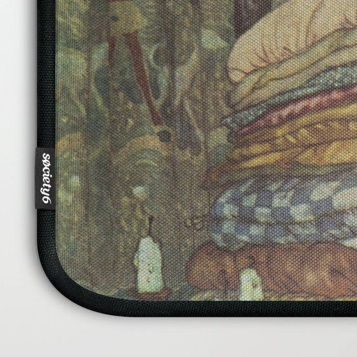 The Princess and the Pea - Edmund Dulac 1911  Laptop Sleeve Gallery Image 3