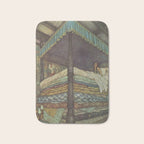 The Princess and the Pea - Edmund Dulac 1911  Bath Mat Gallery Image 1