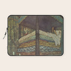 The Princess and the Pea - Edmund Dulac 1911  Laptop Sleeve Gallery Image 1