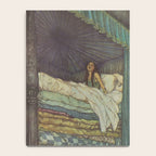 The Princess and the Pea - Edmund Dulac 1911  Notebook Gallery Image 4