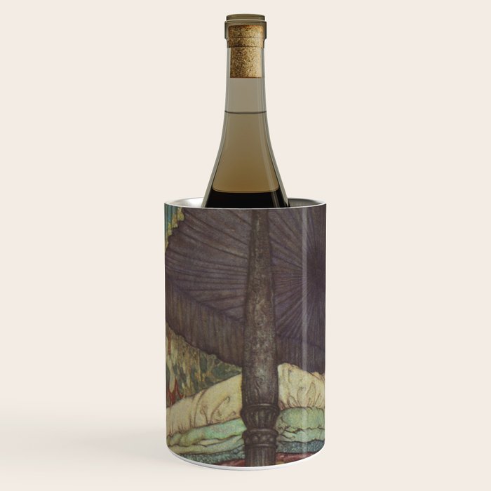 The Princess and the Pea - Edmund Dulac 1911  Wine Chiller Gallery Image 1