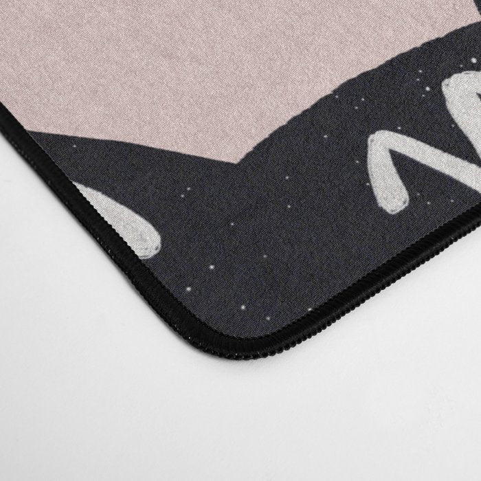 Spooky Kitties â Blush Desk Mat Gallery Image 4