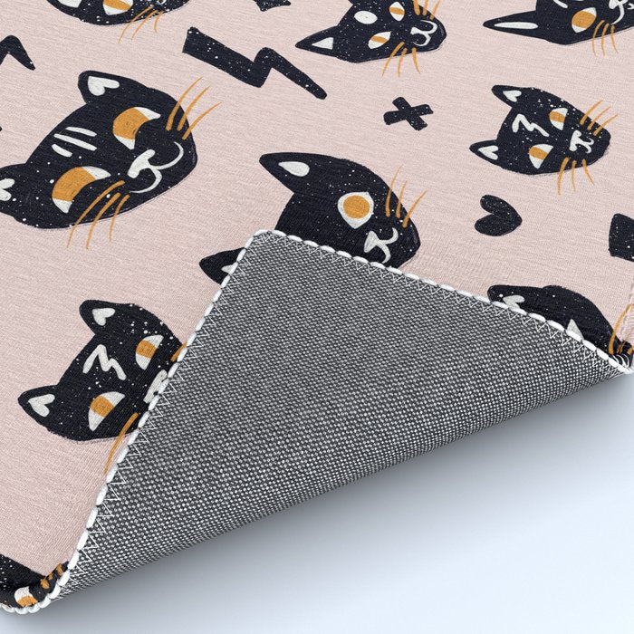 Spooky Kitties â Blush Rug Gallery Image 4
