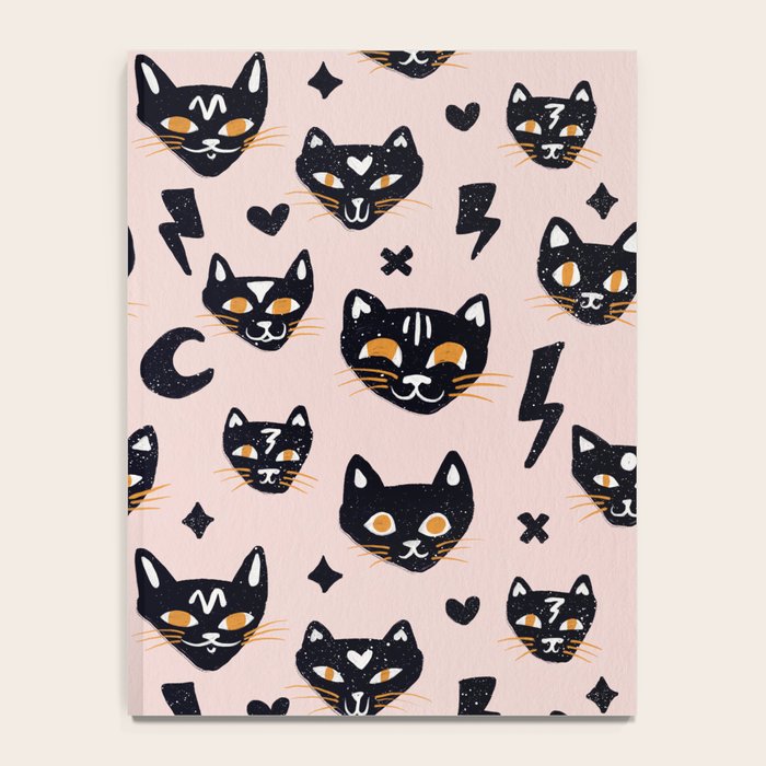 Spooky Kitties â Blush Notebook Gallery Image 4