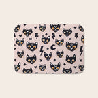 Spooky Kitties â Blush Bath Mat Gallery Image 1