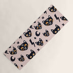 Spooky Kitties â Blush Yoga Mat Gallery Image 1