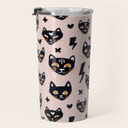 Spooky Kitties â Blush Travel Mug Gallery Image 3