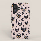 Spooky Kitties â Blush iPhone Case Gallery Image 1