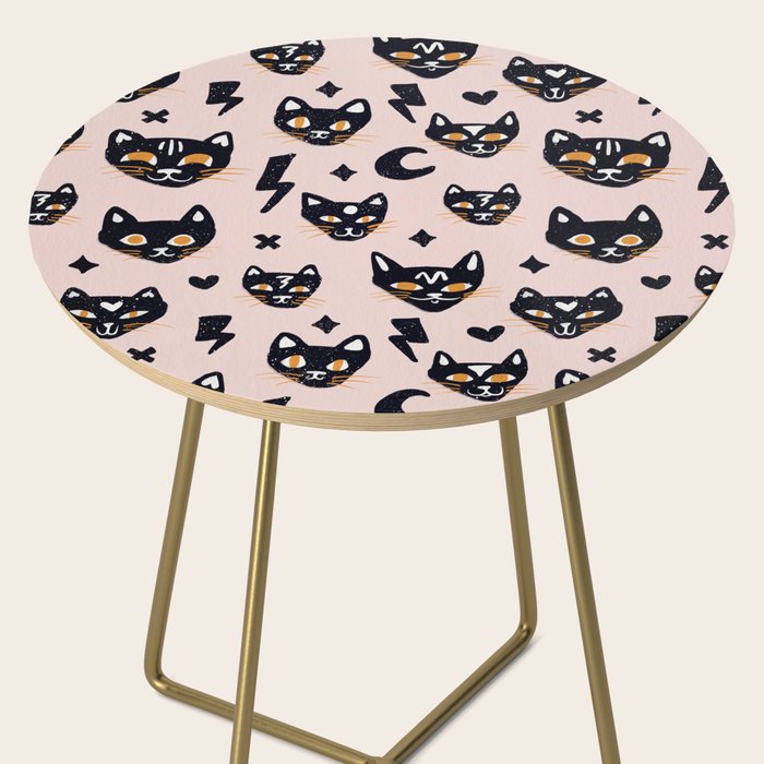 Spooky Kitties â Blush Side Table Gallery Image 2
