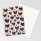 Spooky Kitties â Blush Stationery Card Gallery Image 2