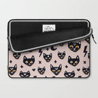 Spooky Kitties â Blush Laptop Sleeve Gallery Image 2