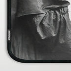 Smoking Nuns, Black and White, Vintage Wall Art Laptop Sleeve Gallery Image 3