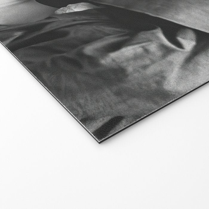 Smoking Nuns, Black and White, Vintage Wall Art Welcome Mat Gallery Image 2
