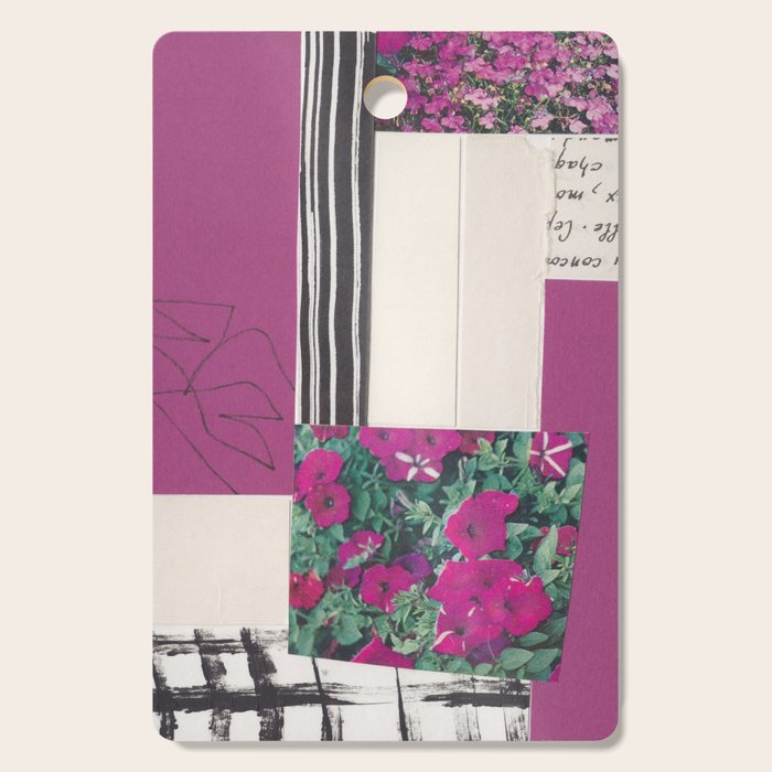 One Color Collection / Dark Fuchsia Cutting Board Gallery Image 1