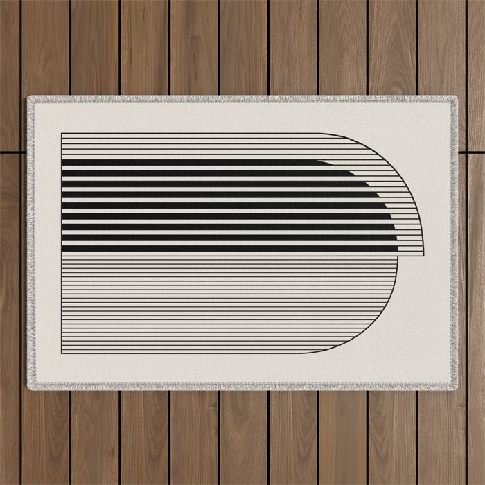 Abstract Arch Outdoor Rug Gallery Image 1