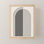 Abstract Arch Mini Art Print Gallery Image 1
