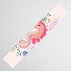 Charming Seahorse and Coral Reef Table Runner Gallery Image 3