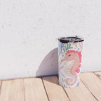 Charming Seahorse and Coral Reef Travel Mug Gallery Image 4