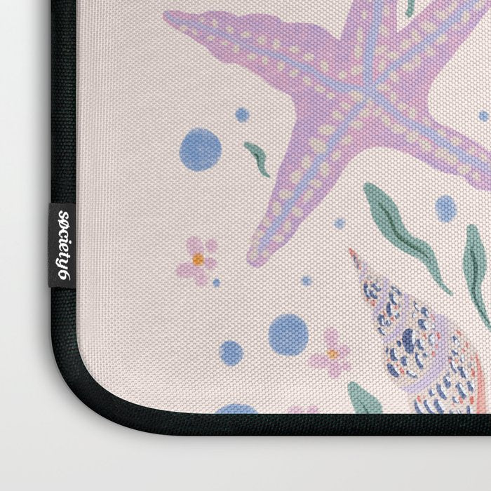 Charming Seahorse and Coral Reef Laptop Sleeve Gallery Image 3