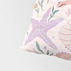Charming Seahorse and Coral Reef Pillow Sham Gallery Image 4