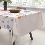 Charming Seahorse and Coral Reef Tablecloth Gallery Image 3