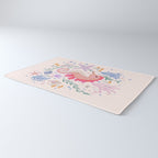 Charming Seahorse and Coral Reef Rug Gallery Image 3