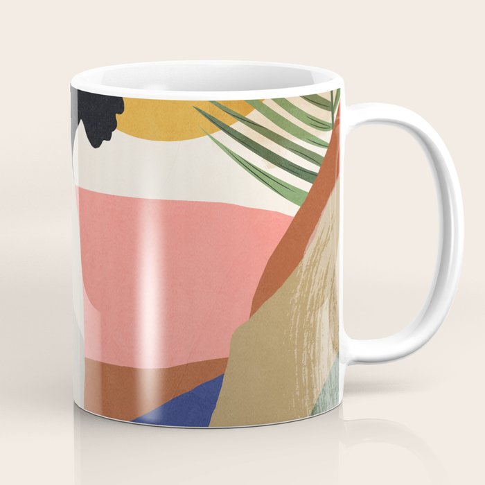 Tropical Girl Coffee Mug Gallery Image 1