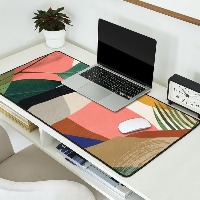 Tropical Girl Desk Mat Gallery Image 2