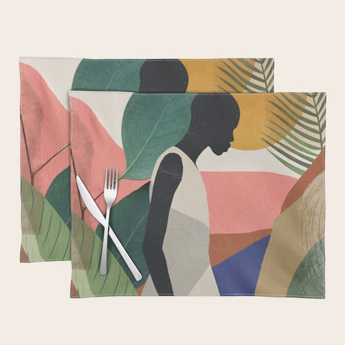 Tropical Girl Placemat Gallery Image 1